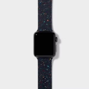 🌌 Heyday™ Speckled Apple Watch Band (38/40/41mm) – Black Multi Color – NWT